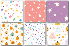 Pastel Halloween Seamless Digital Papers Product Image 3