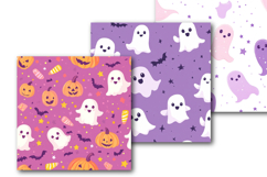 Pastel Halloween Seamless Digital Papers Product Image 4