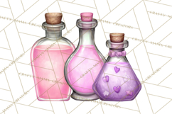 Halloween Clipart PNG, Pink Pastel Goth Halloween Ghost Product Image 2
