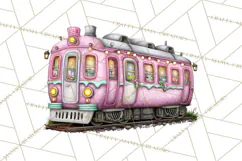 Halloween Clipart PNG, Pink Pastel Goth Halloween Ghost Product Image 3