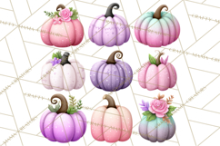 Halloween Clipart PNG, Pink Pastel Goth Halloween Ghost Product Image 3