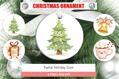 Ornament Holiday Pastel Icons Product Image 1