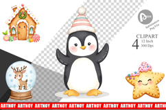 Holiday Pastel Icons Clipart Product Image 1