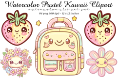 Pastel Kawaii Clipart Product Image 1