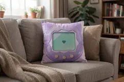 Pastel Lavender Cozy Gamer Sublimation Product Image 5