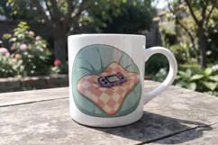 Pastel Lavender Cozy Gamer Sublimation Product Image 6