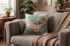 Pastel Lavender Cozy Gamer Sublimation Product Image 7