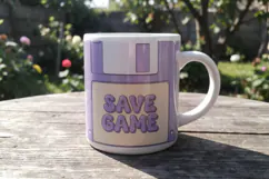 Pastel Lavender Cozy Gamer Sublimation Product Image 9