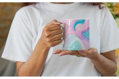 Pastel Liquids | Mug sublimation design Product Image 6