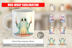 Mug Wrap Pastel Necromancer Ghost Product Image 1