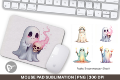 Mouse Pad Pastel Necromancer Ghost Product Image 1