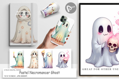 Digital Paper Pastel Necromancer Ghost Product Image 1