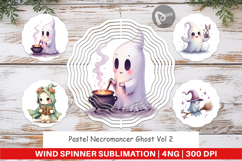 Wind Spinner Pastel Necromancer Ghost Product Image 1