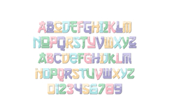 Pastel Nokizaru Color Font Product Image 3