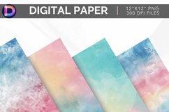 Pastel Ombre Digital Paper Product Image 1