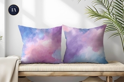 Watercolor Pastel Ombre Wash Texture Digital Paper Product Image 2