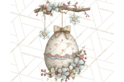 Pastel Christmas Ornaments Watercolor PNG Product Image 4