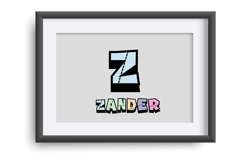 Paper Plane Pastel Color Font Product Image 2