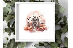 Pastel Halloween Haunted House Bundle: Soft Spooky Aesthetic Product Image 4