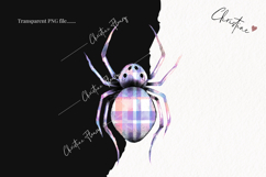 Pastel Plaid Halloween Clipart | Halloween PNG Product Image 2