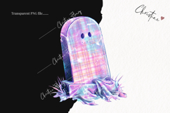 Pastel Plaid Halloween Clipart | Halloween PNG Product Image 2