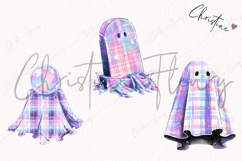 Pastel Plaid Halloween Clipart | Halloween PNG Product Image 3
