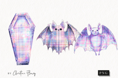 Pastel Plaid Halloween Clipart | Halloween PNG Product Image 1