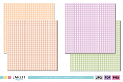 checkered digital backgrounds set