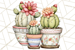 Houseplant Clipart PNG, Pastel Potted Icons Product Image 2