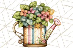 Houseplant Clipart PNG, Pastel Potted Icons Product Image 5