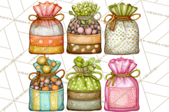 Houseplant Clipart PNG, Pastel Potted Icons Product Image 3