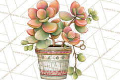 Houseplant Clipart PNG, Pastel Potted Icons Product Image 4