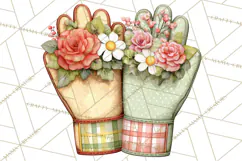 Houseplant Clipart PNG, Pastel Potted Icons Product Image 5