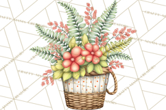 Houseplant Clipart PNG, Pastel Potted Icons Product Image 5