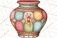 Houseplant Clipart PNG, Pastel Potted Icons Product Image 5