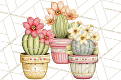 Houseplant Clipart PNG, Pastel Potted Icons Product Image 5