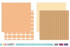 Pink pastel polka dot background paper for baby Halloween crafts