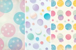 Pastel Polka Dots Digital Paper Bundle Product Image 5