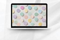 Pastel Polka Dots Digital Paper Bundle Product Image 4