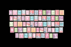 Pastel Postage Color Font Product Image 4