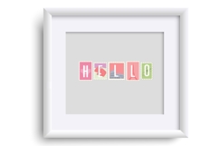 Pastel Postage Color Font Product Image 6
