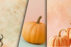 Pastel Pumpkins Digital Paper Bundle Product Image 6