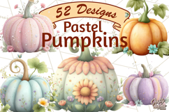 Pumpkin Clipart PNG Autumn Fall Pumpkins Clip Art Product Image 1