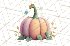 Pumpkin Clipart PNG Autumn Fall Pumpkins Clip Art Product Image 3