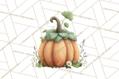 Pumpkin Clipart PNG Autumn Fall Pumpkins Clip Art Product Image 2