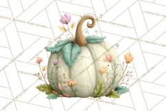 Pumpkin Clipart PNG Autumn Fall Pumpkins Clip Art Product Image 5