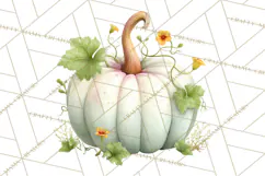 Pumpkin Clipart PNG Autumn Fall Pumpkins Clip Art Product Image 5