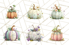 Pumpkin Clipart PNG Autumn Fall Pumpkins Clip Art Product Image 8
