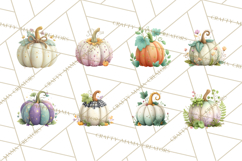 Pumpkin Clipart PNG Autumn Fall Pumpkins Clip Art Product Image 3