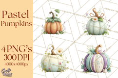 Pumpkin Clipart PNG Autumn Fall Pumpkins Clip Art Product Image 1